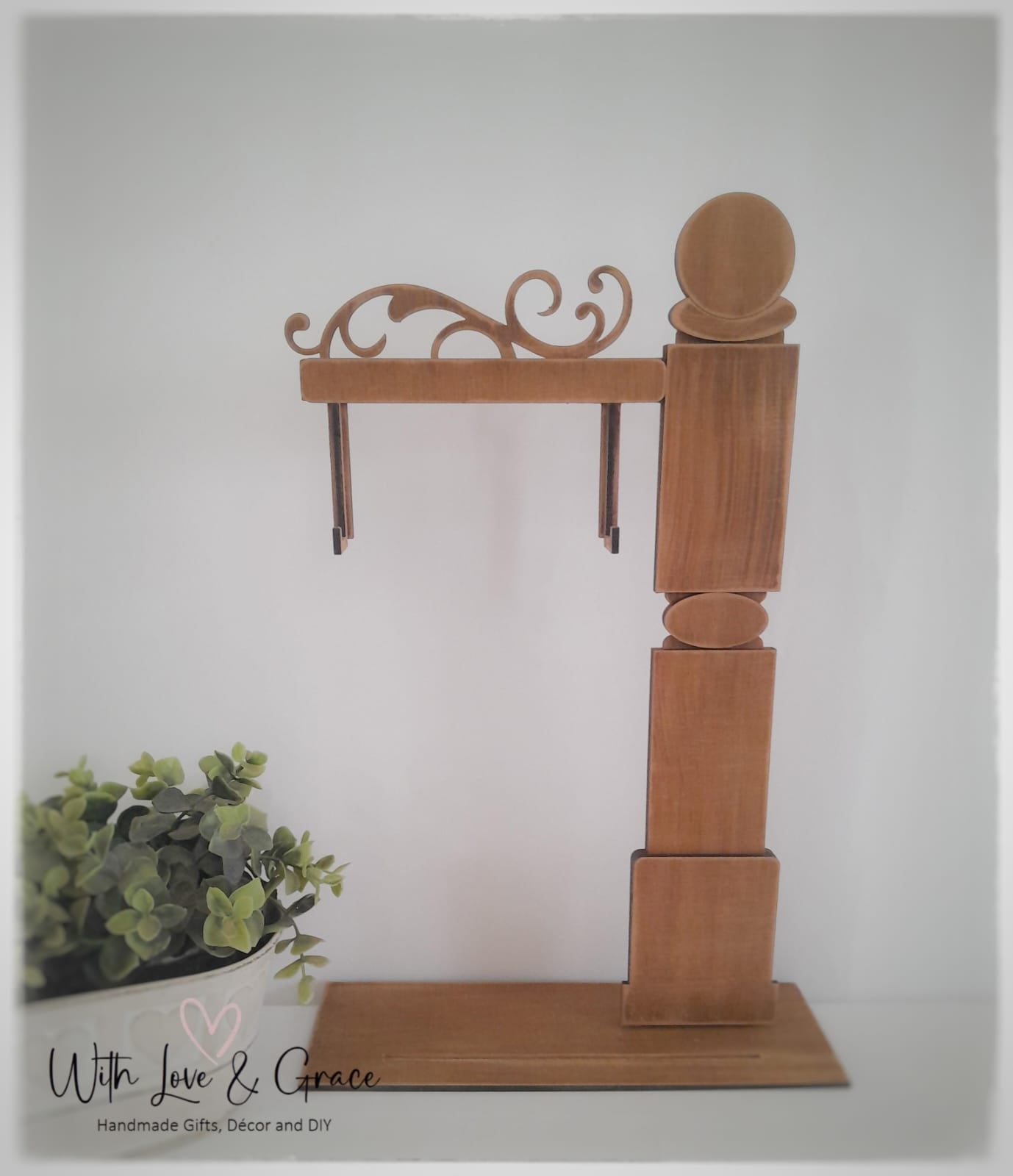 Vintage Signpost Tabletop Display Stand