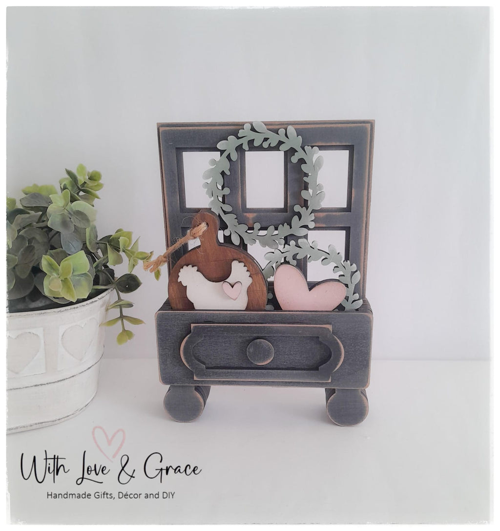 Cottage Drawer – Farmhouse Window