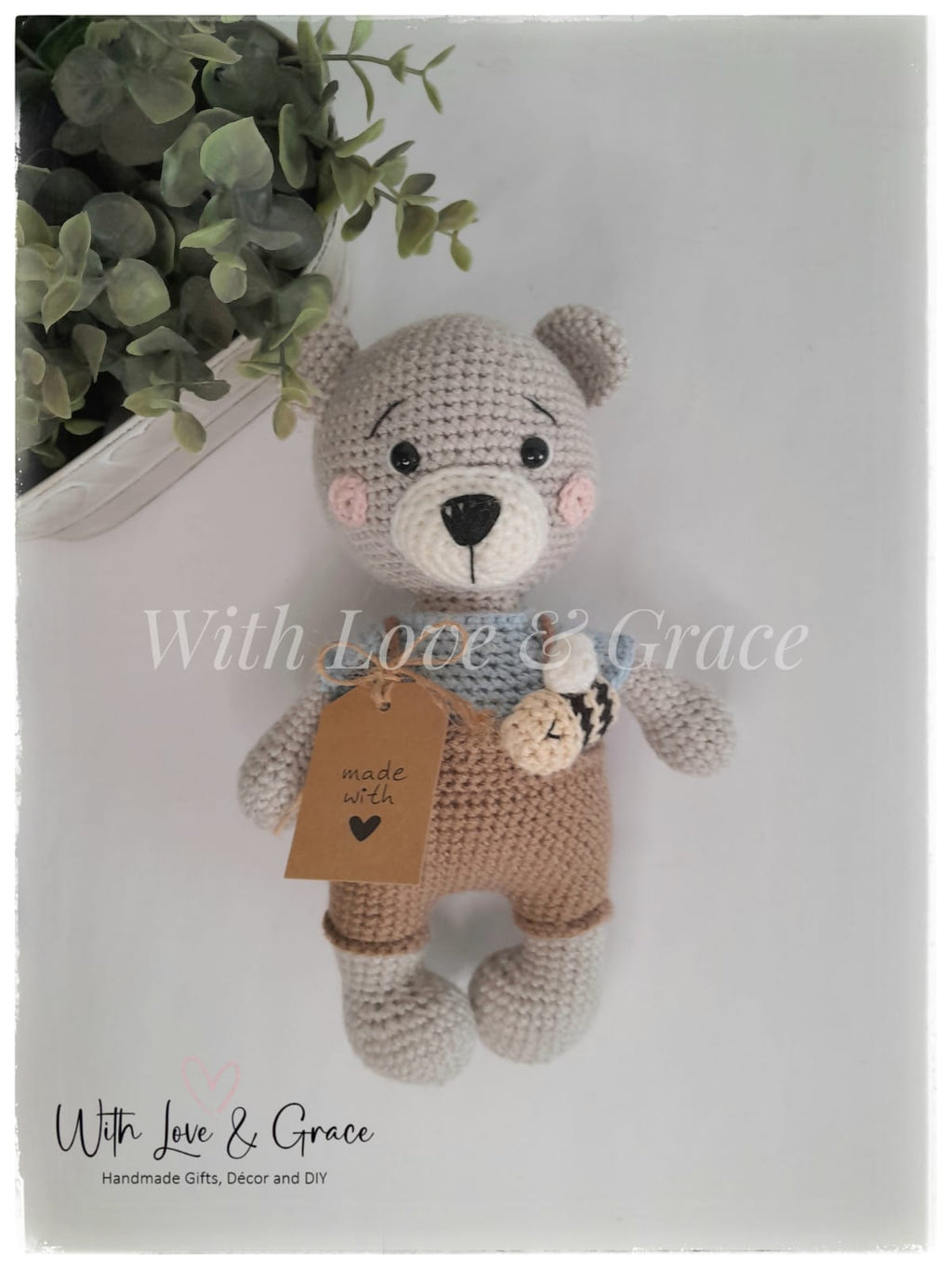 Bruno the Bear – Crochet Bear