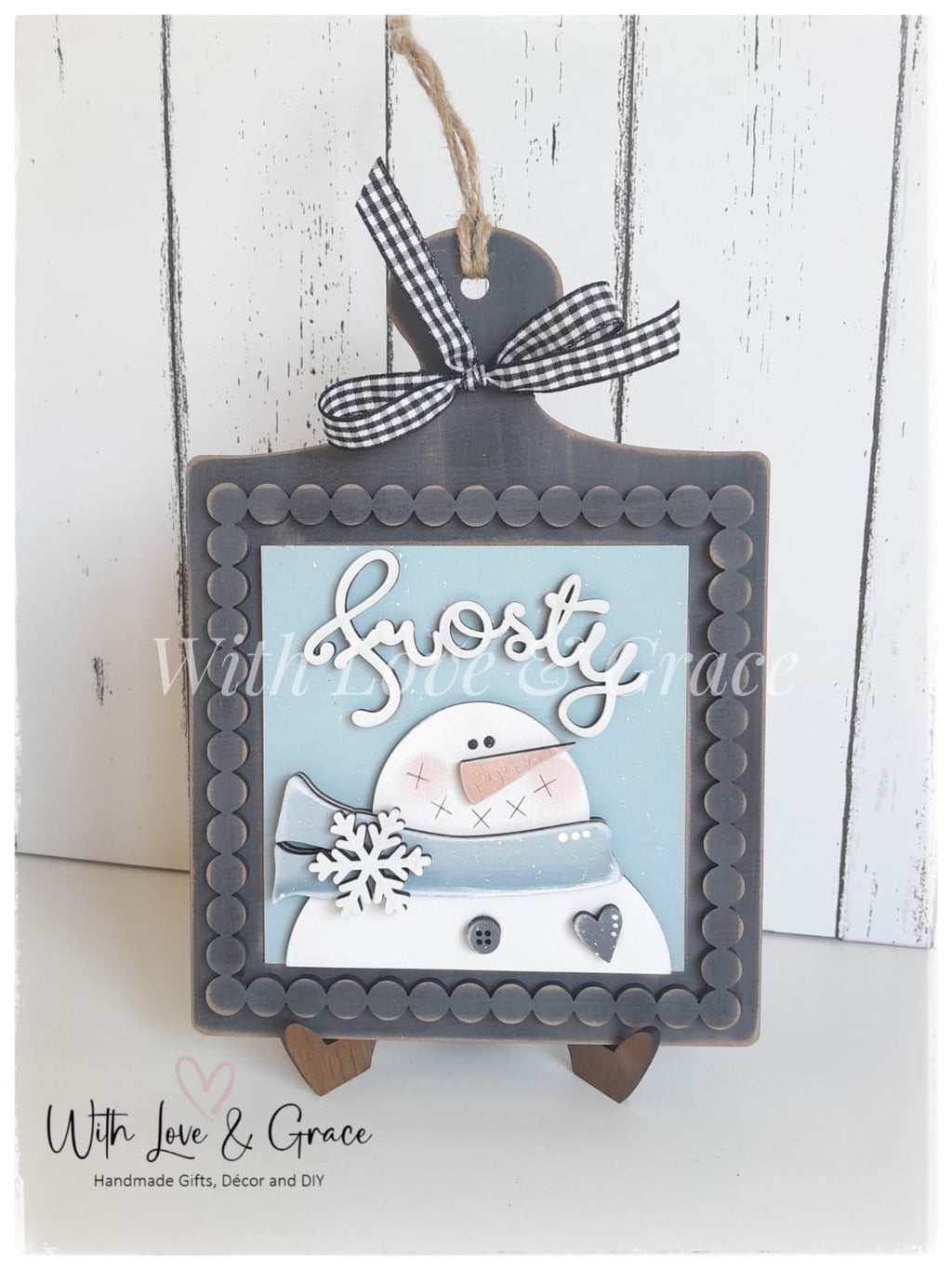 Breadboard Bead Trim Sign Holder