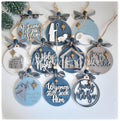 Nativity Scene Ornament Bundle 1 - DIY Kit (Set of 10)