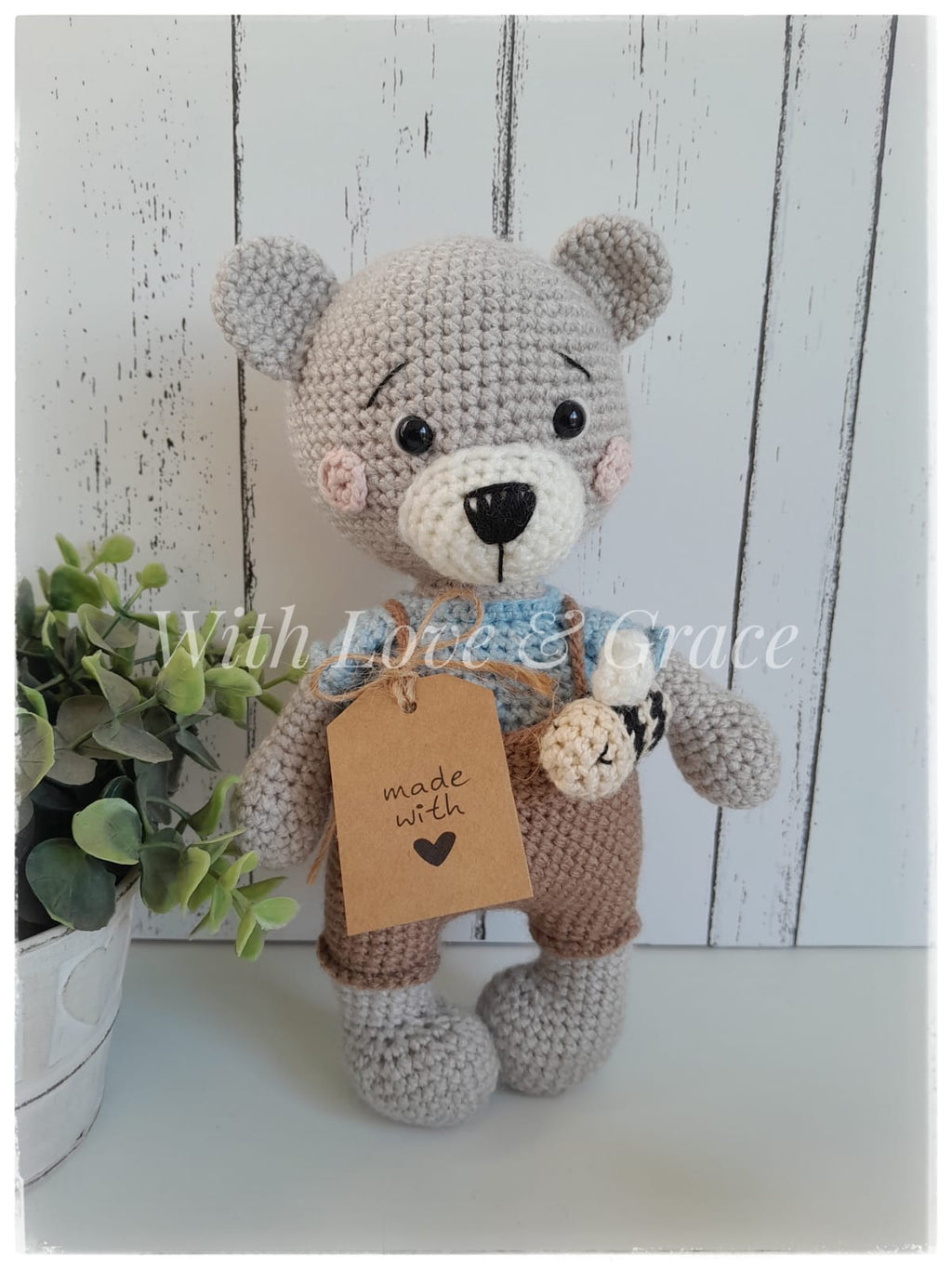 Bruno the Bear – Crochet Bear