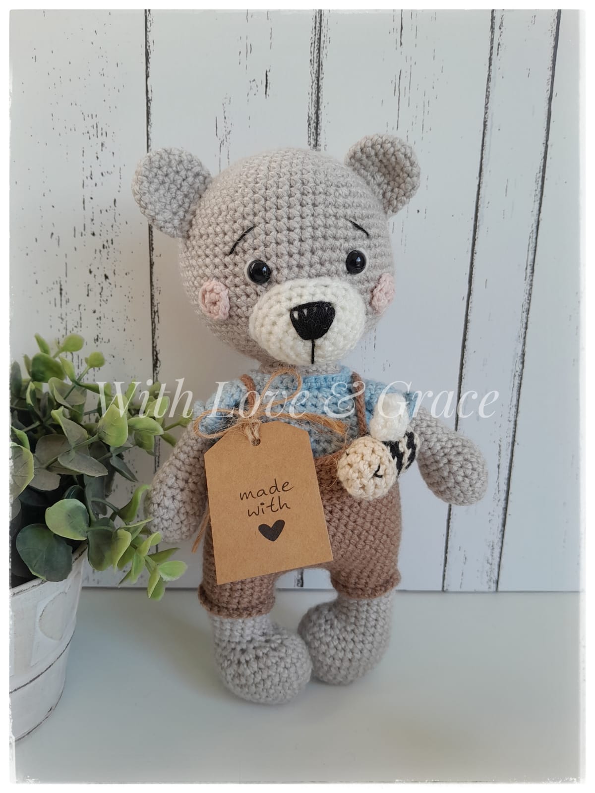Bruno the Bear – Crochet Bear