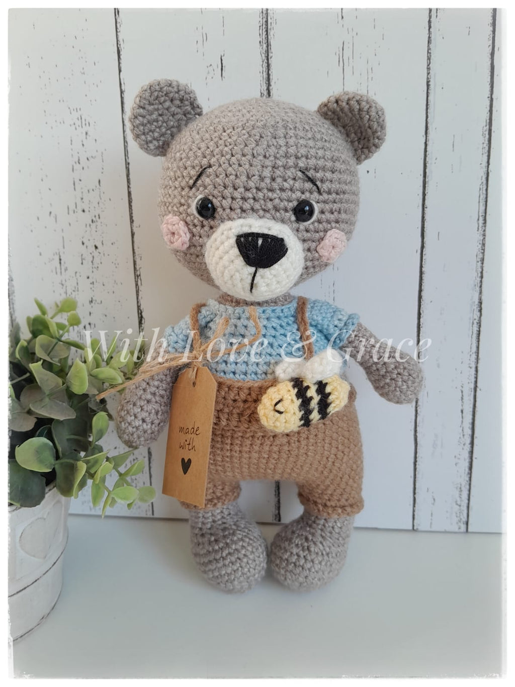 Bruno the Bear – Crochet Bear