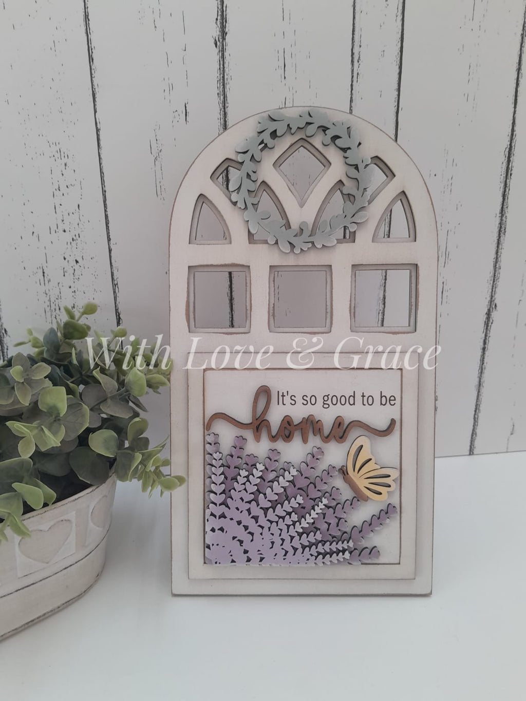 Arch Window Frame Interchangeable (10.8cm inserts)