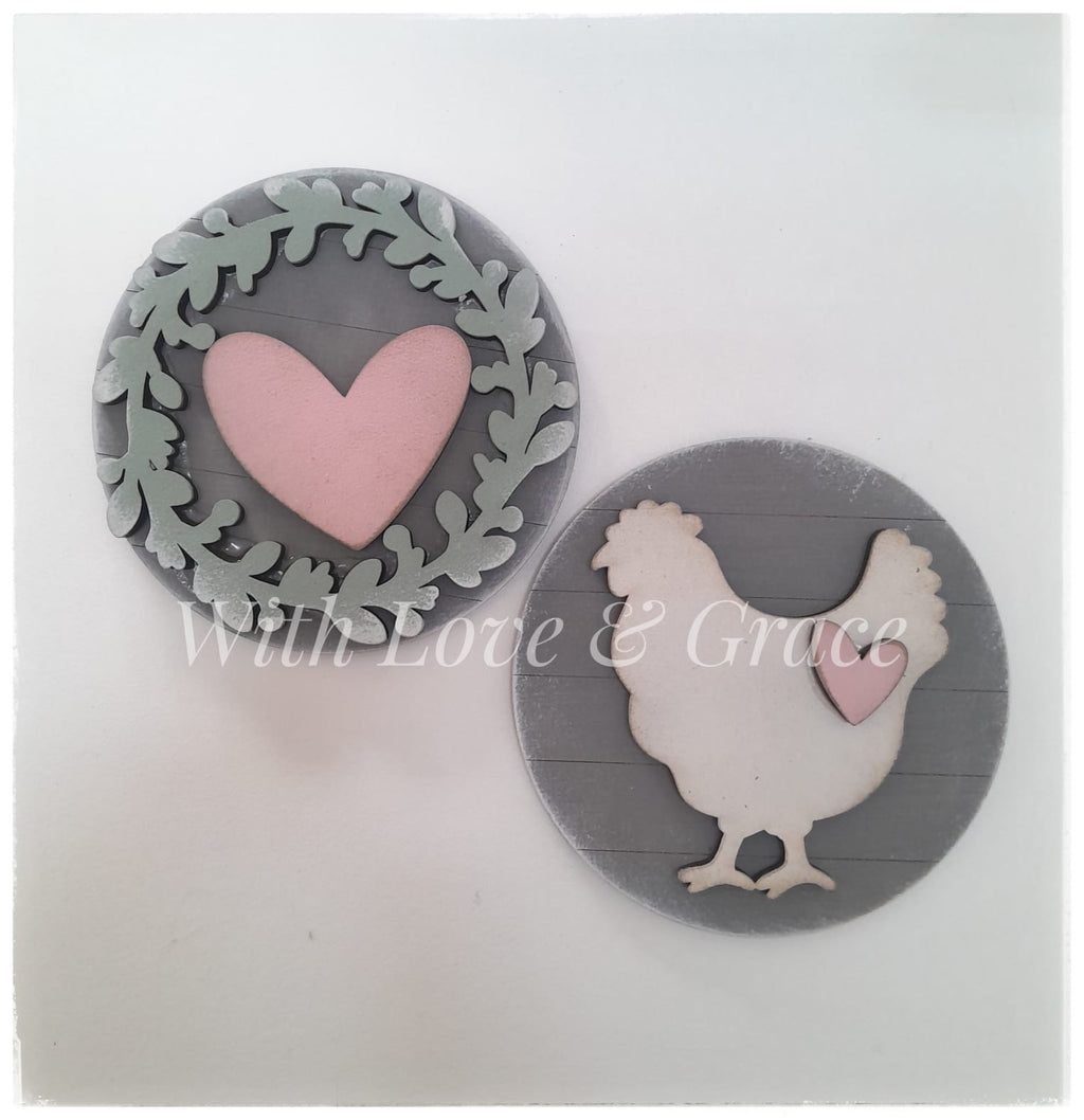 Interchangeable Round Set - Home
