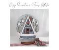 Cozy Mountain Lodge Snow Globe