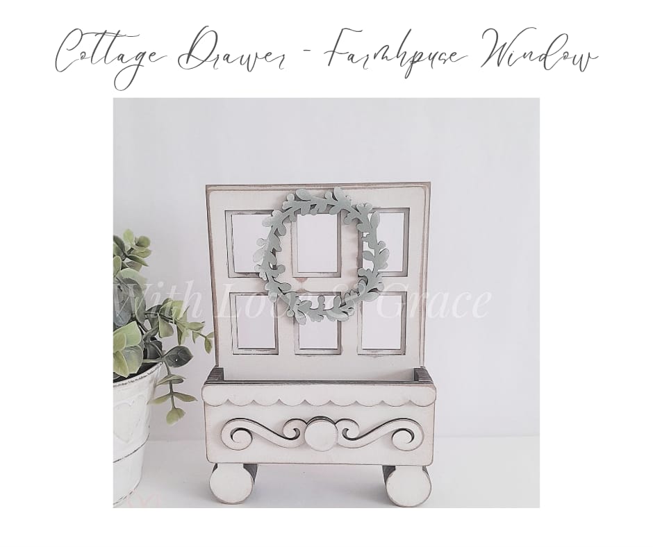 Cottage Drawer – Farmhouse Window