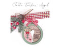 Santa Tracker Ornament - Angel