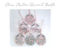 Classic Christmas Ornament Bundle - Painted (Set of 6)