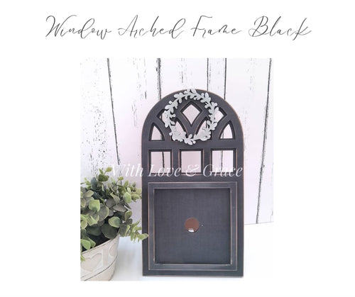 Arch Window Frame Interchangeable (10.8cm inserts)