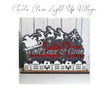 Santa Claus Light Up Village