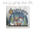 Nativity Light Up Shelf Sitter