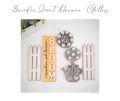 Sunshine & Daisies Barn Door Interchangeable Décor Set