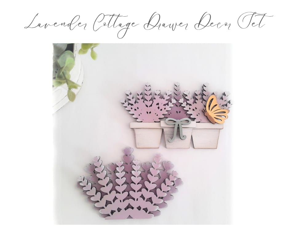 Cottage Drawer Insert – Lavender Set