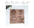 Bless Our Home 10.8cm Square Bundle Set - DIY Kit (Set of 4)