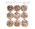Nativity Scene Ornament Bundle 2 - DIY Kit (Set of 9)