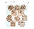 Nativity Scene Ornament Bundle 1 - DIY Kit (Set of 10)