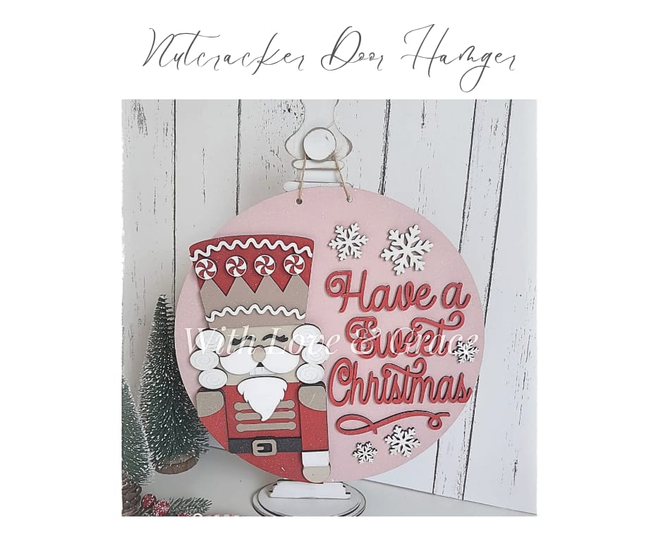 Door Hanger 25.4cm - Nutcracker