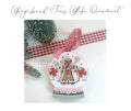 Snow Globe Ornament – Light Up Gingerbread Kisses