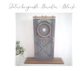 Barn Door with Stand Black (Interchangeable)