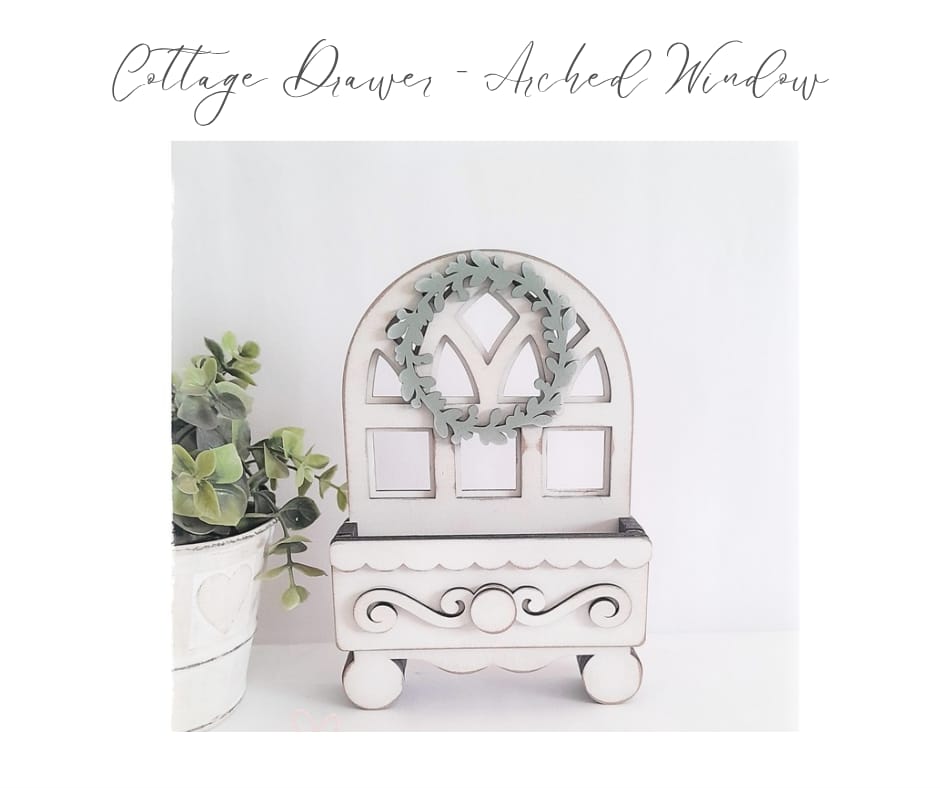 Cottage Drawer – Arched Window