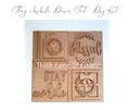 Stay a While 10.8cm Square Bundle Set - DIY Kit (Set of 4)