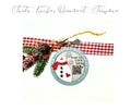 Santa Tracker Ornament - Snowman