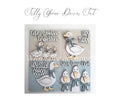 Silly Goose Decor Set - Painted (Set of 4)