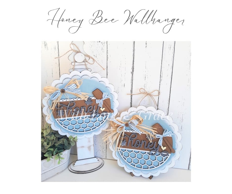 Honey Bee Hanging Decorative Item 15cm