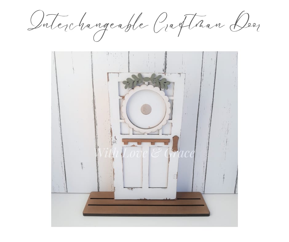 Craftsman's Door White (Interchangeable)