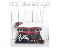 Large Santa Boots with Lights