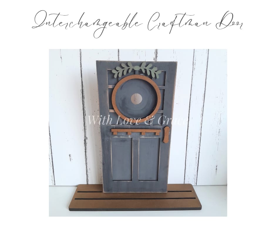 Craftsman's Door Black (Interchangeable)