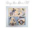 Honey Bee Decor Set - Painted (Set of 4)
