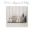 Victorian Gingerbread Village With LED Candles