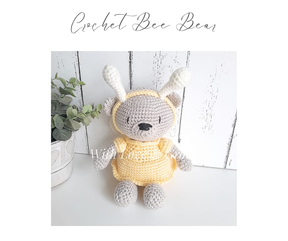 Crochet Bee Bear