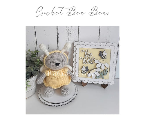 Crochet Bee Bear