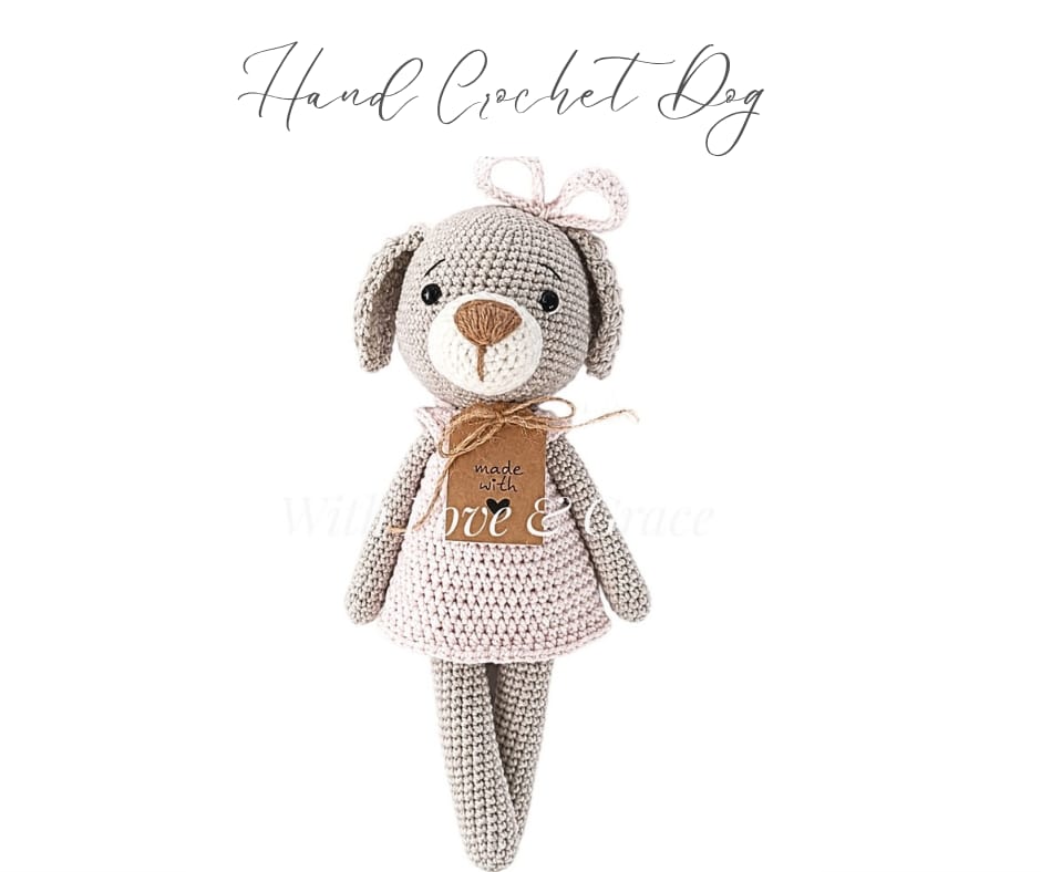 Hand Crochet Dog