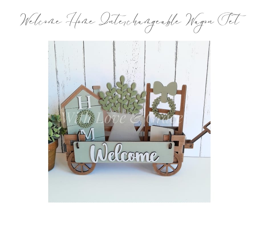 Welcome Home Interchangeable Wagon Insert