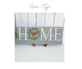 Home Porch Sign - 30cm x 12cm with Easel Stand