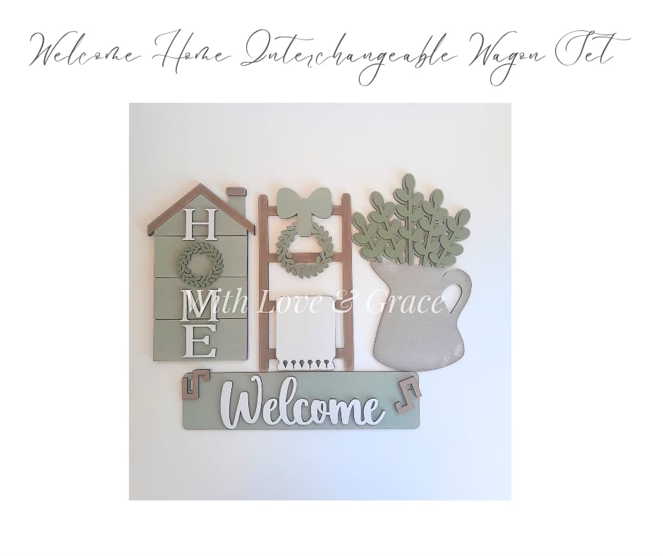 Welcome Home Interchangeable Wagon Insert