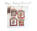 Gingerbread Baking Ornaments Set of 4
