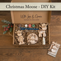 Christmas Moose - DIY Kit